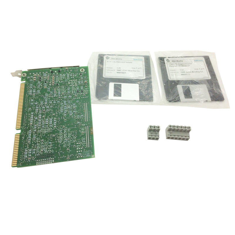 Allen-Bradley Communication Interface Card & Software Control Net SER B 1784-KTX