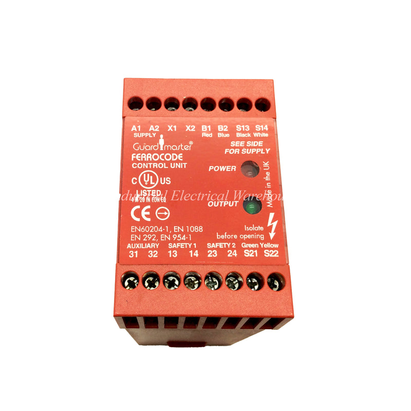 Allen-Bradley Ferrocode Coded Magnetic Safety Switch & Control Unit 440N-C02068
