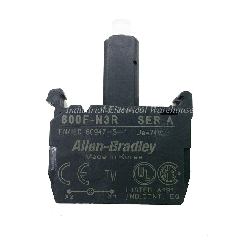 Allen-Bradley Lamp Module Integrated LED 24VAC/DC Red 800F-N3R