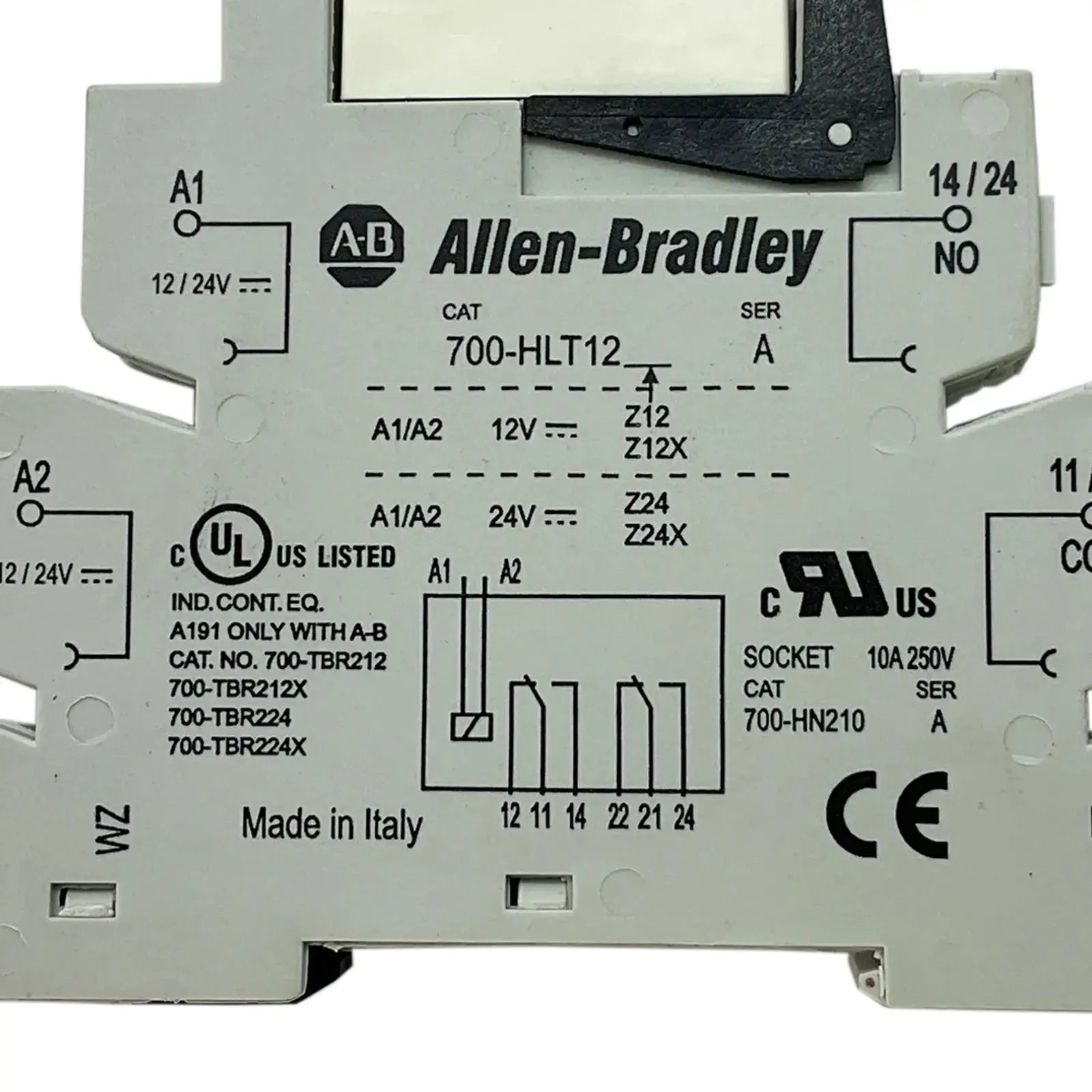 Allen-Bradley Terminal Block Relay 24VDC 10A 700-HLT1Z24