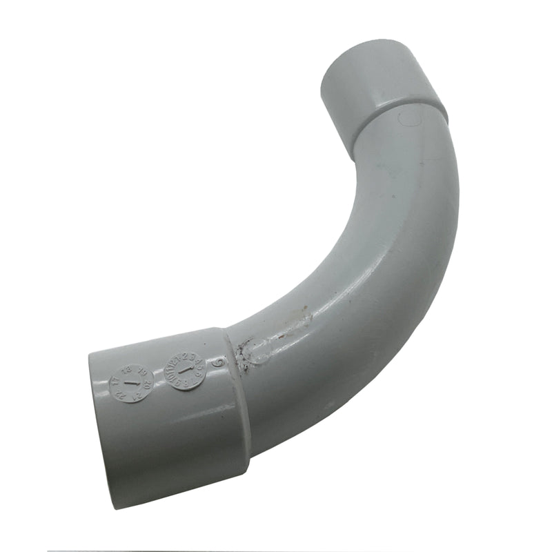 AussieDuct Standard Bends Heavy Duty 25mm Grey BS25 H.D25T