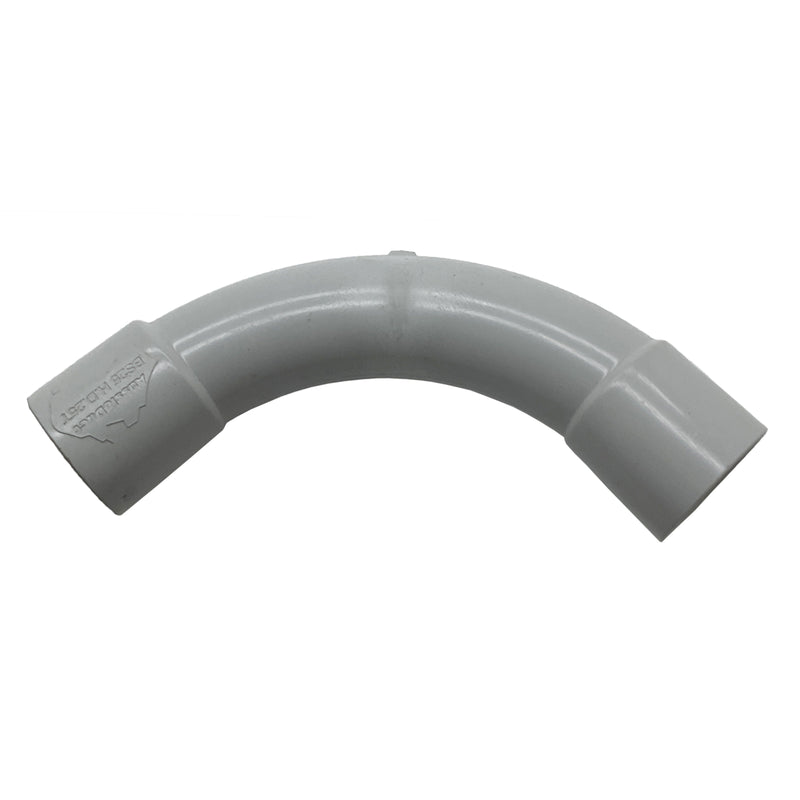 AussieDuct Standard Bends Heavy Duty 25mm Grey BS25 H.D25T