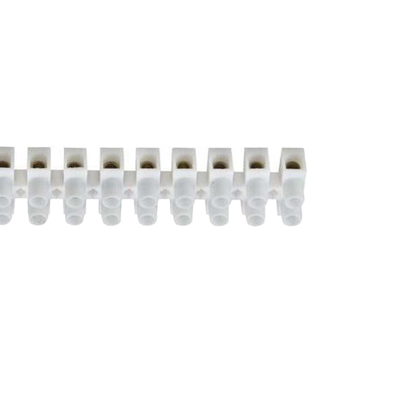 BM Natural Polypropylene Terminal Block 12-Ways 400V 9201