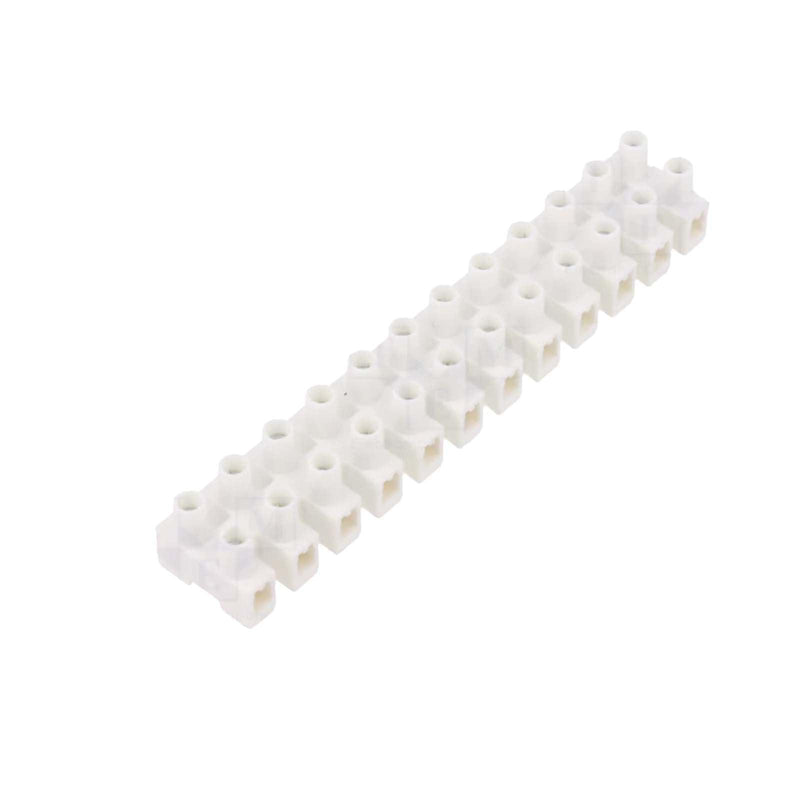 BM Natural Polypropylene Terminal Block 12-Ways 400V 9201