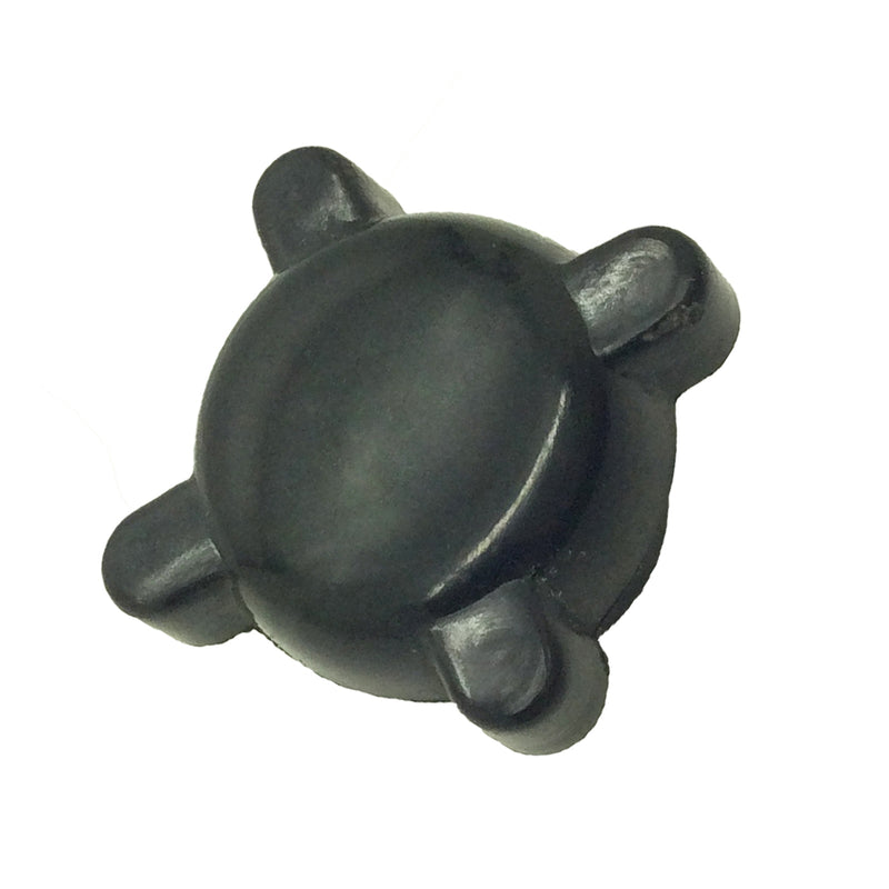 Bakelite Knob Star Handle 4 Spoked Female Black 35mm W x 21mm H x 8mm Hole