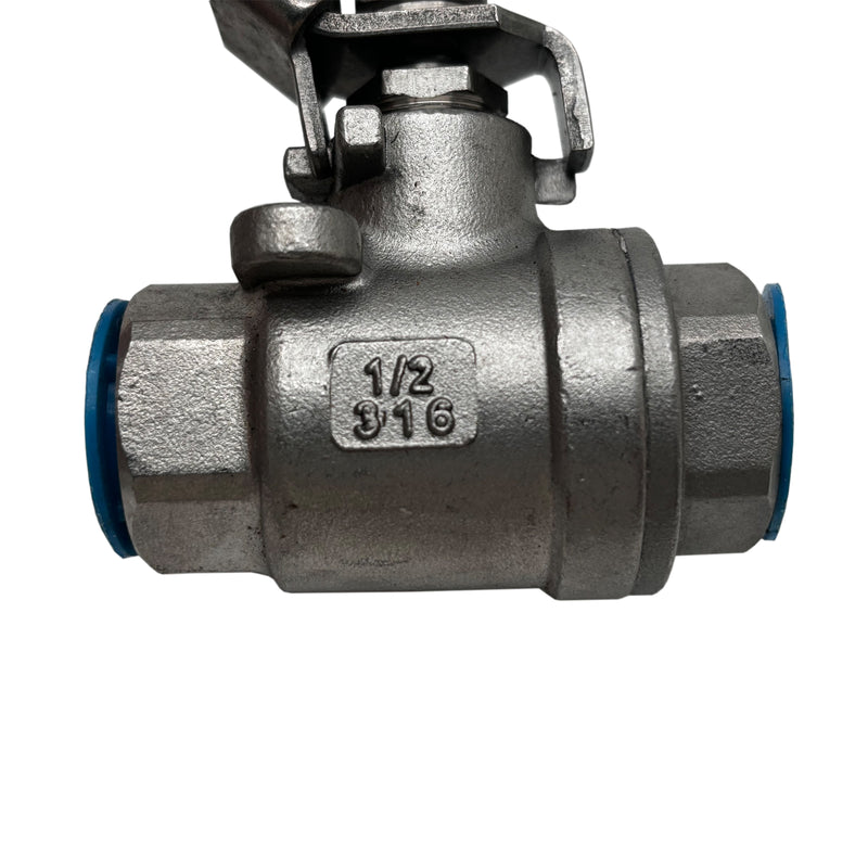 Ball Valve 1000WOG Stainless Steel 1/2"