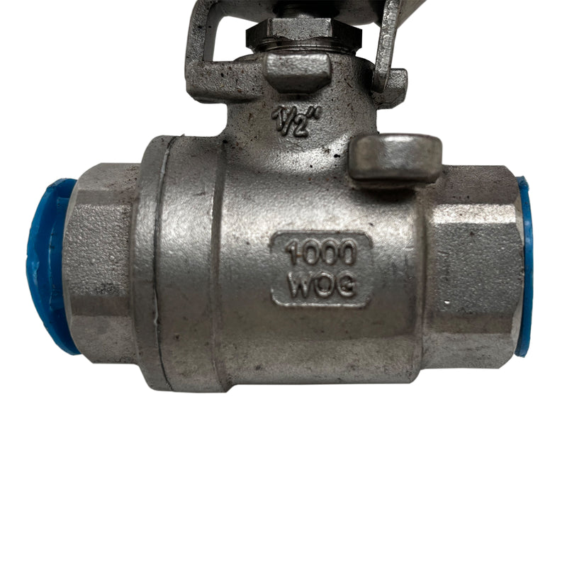 Ball Valve 1000WOG Stainless Steel 1/2"