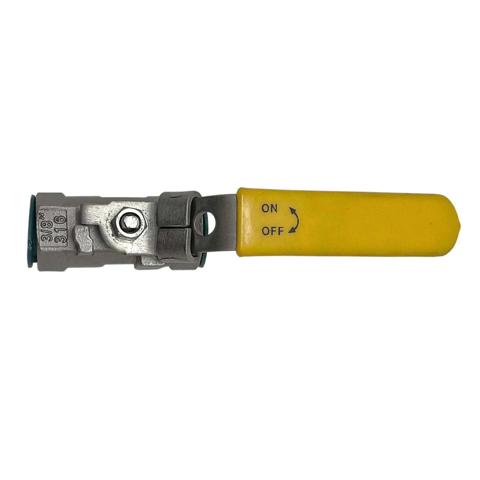 Ball-Valve-316SS-3-8-Yellow-2-Industrial-Electrical-Warehouse-Shop-Now
