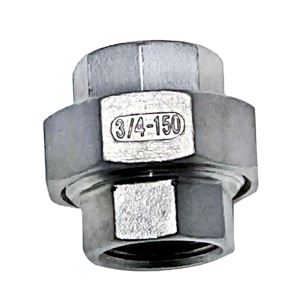 Barrel Union 316 Stainless Steel Female to Female ¾" 150lb