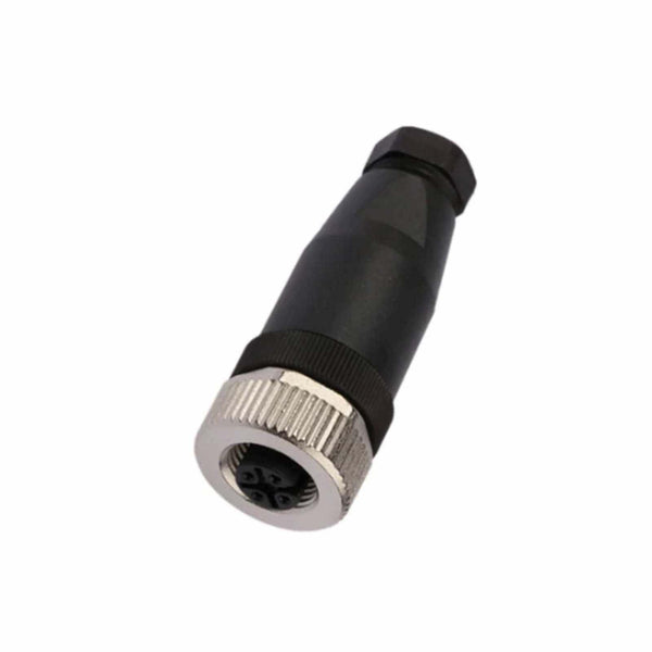 Binder 4 Pin Straight Cable Mount Connector IP67 Male M12 99 0429 14 04