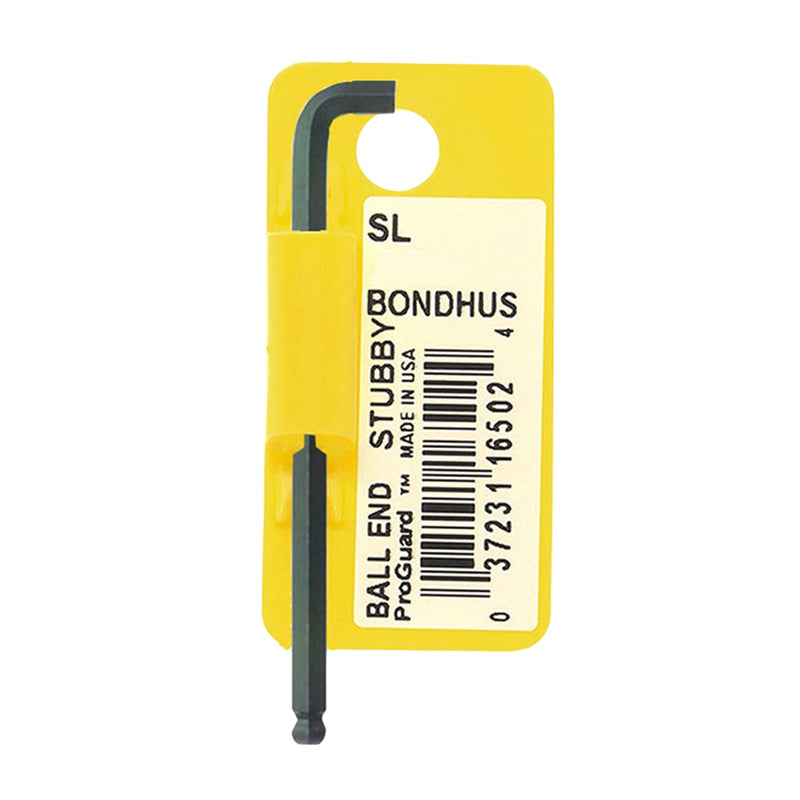 Bondhus .050 inch Stubby Balldriver Tip Hex Key L-Wrench 16502