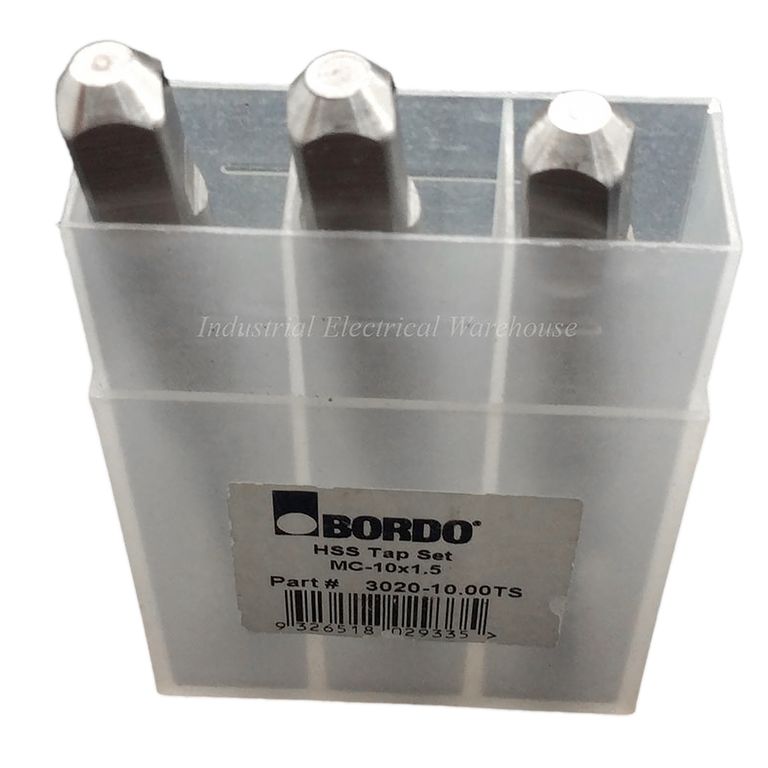 Bordo HSS Tap Set MC-10x1.5 10mm Steel 3020-10.00TS