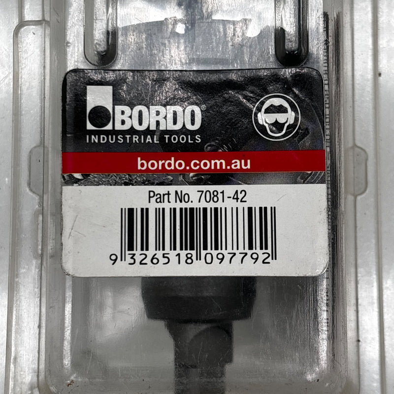 Bordo XP2 Hole Saw Deep Cut TCT Tungsten Carbide 42mm 7081-42