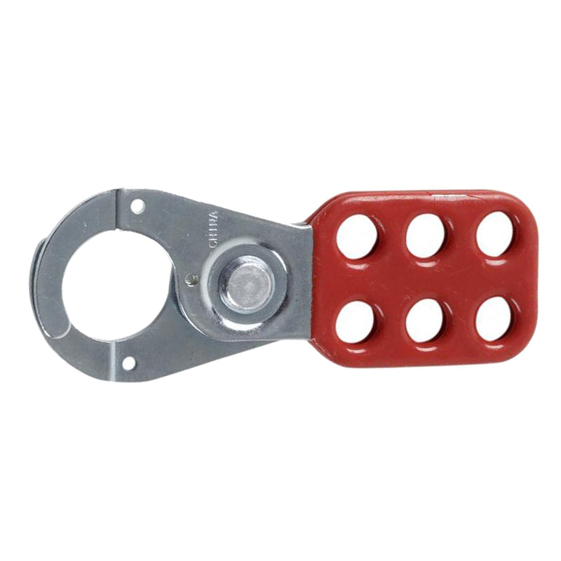 Brady Lockout Safety Hasps Steel 1" Red 133161