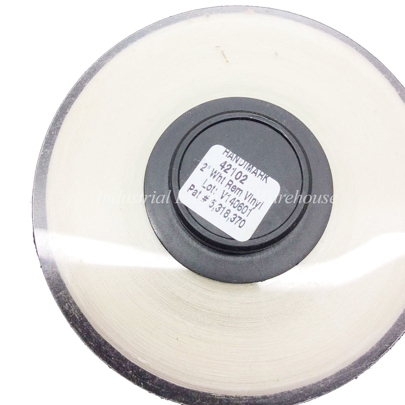 Brady HandiMark Repositionable Vinyl Tape 2"x50’ White 42102