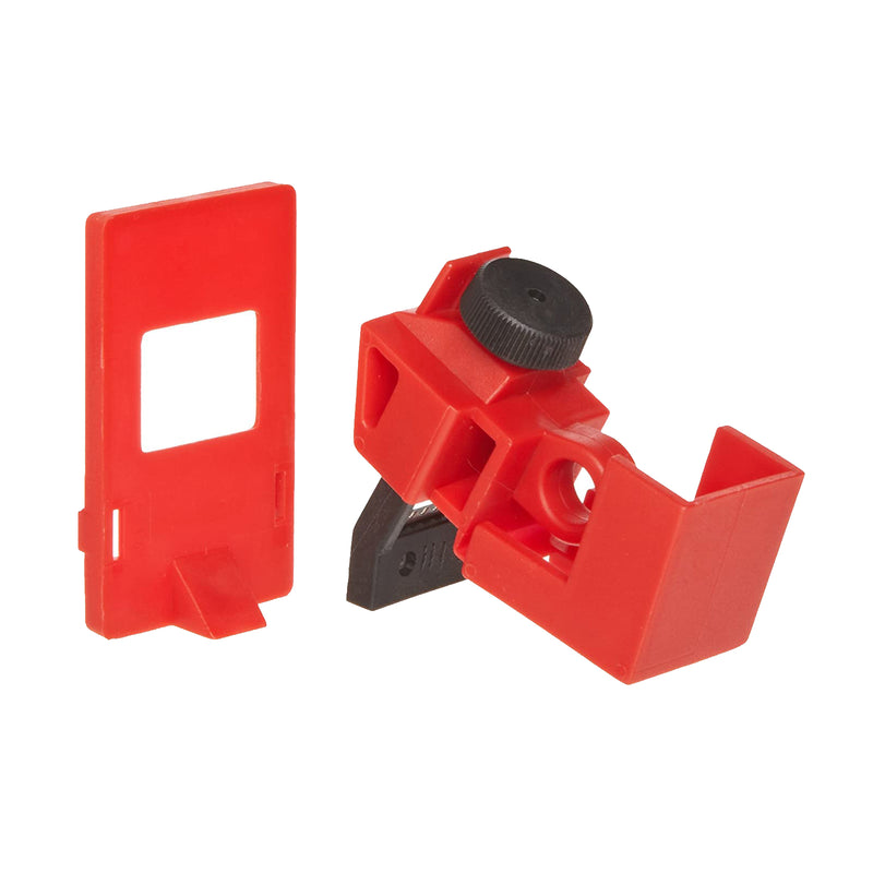 Brady Clamp-On Breaker Lockout Single Pole 277V Red 65396