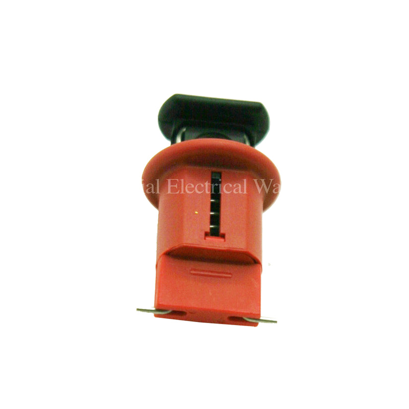 Brady Miniature Circuit Breaker Lockouts Diameter 0.28" Red 90844