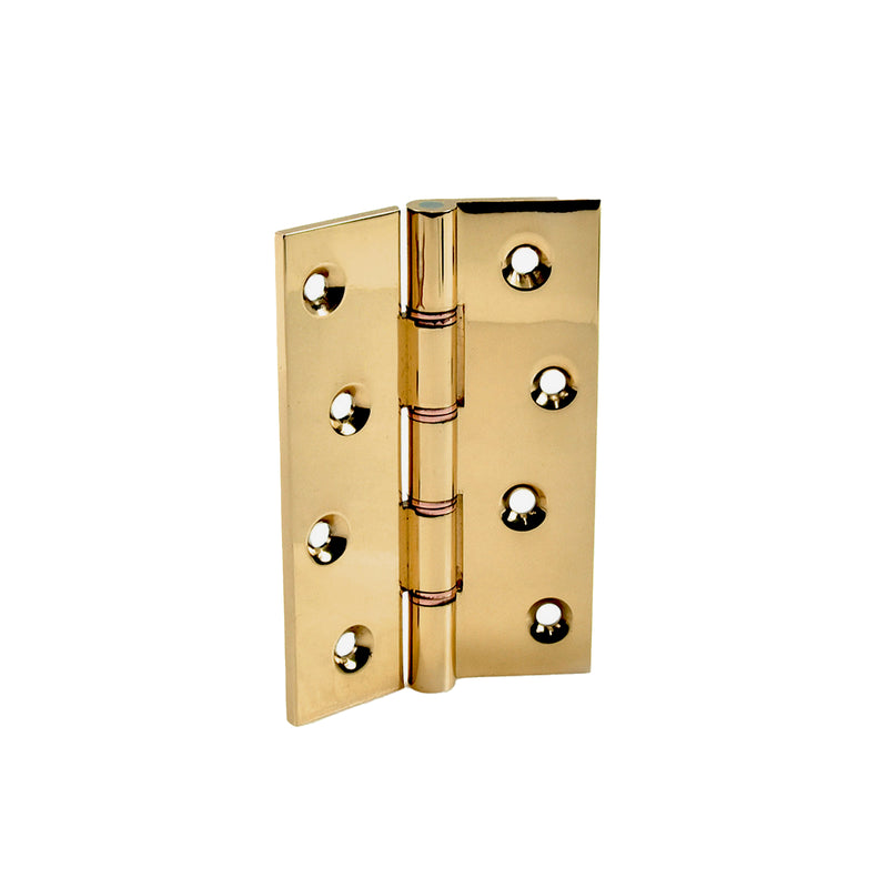 Brassline Architectural Door Hardware Butt Hinges 100x100mm FP-PB BBH6