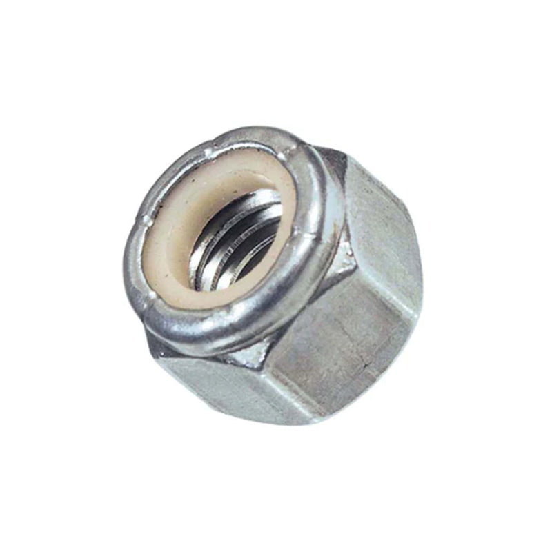 Brighton-Best Nylon Insert Lock Nut M8x1.25 Zinc Plated 812040 Box of 100