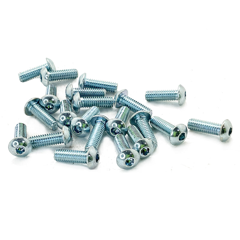 Brighton-Best Button Cap Socket Screws M5x20 304 Stainless Steel 824056-100