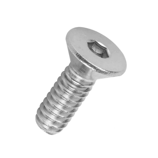 Brighton-Best Flat Socket Screw M8-1.25x20 Zinc Plated 878112