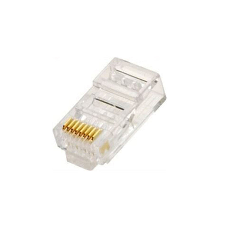 CABAC Plug Flat Stranded RJ45-8P8C 0688FST-X Pkt 10