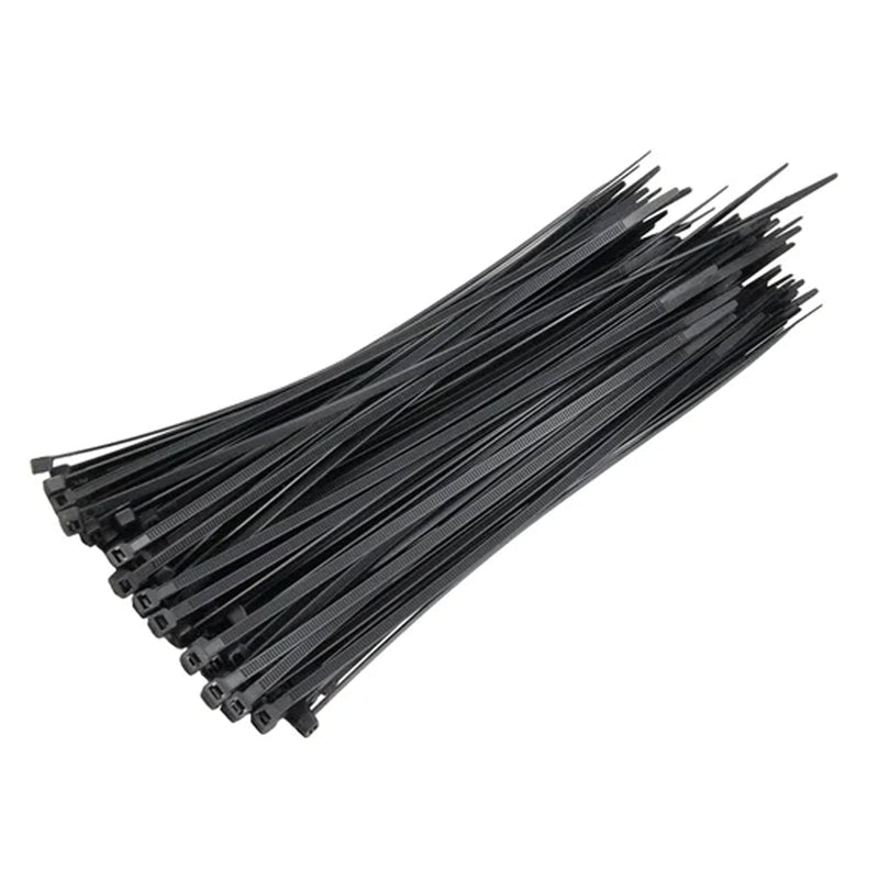 CABAC Cable Tie Nylon (Polyamide 6.6) 140mm x 3.6mm Black CT140BK/100 100pcs