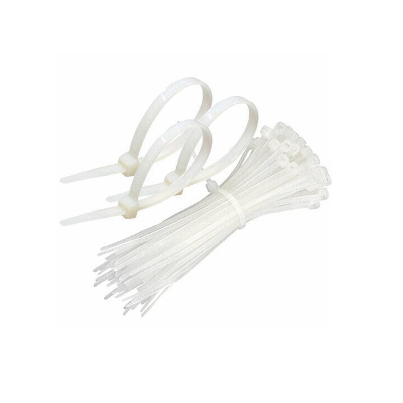 CABAC Nylon Cable Tie 252mm White CT250NT Pack of 100