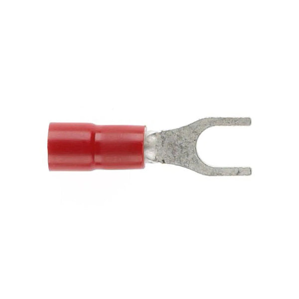 CABAC Terminal Ring Single Grip 3mm Hole 0.5 to 1.6mm² Red FS1.25-3 100pcs