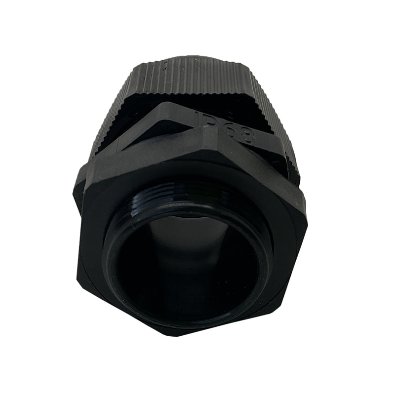 CABAC Nylon (Polyamide 6) Cable Gland Connector 32mm IP68 Black GN32