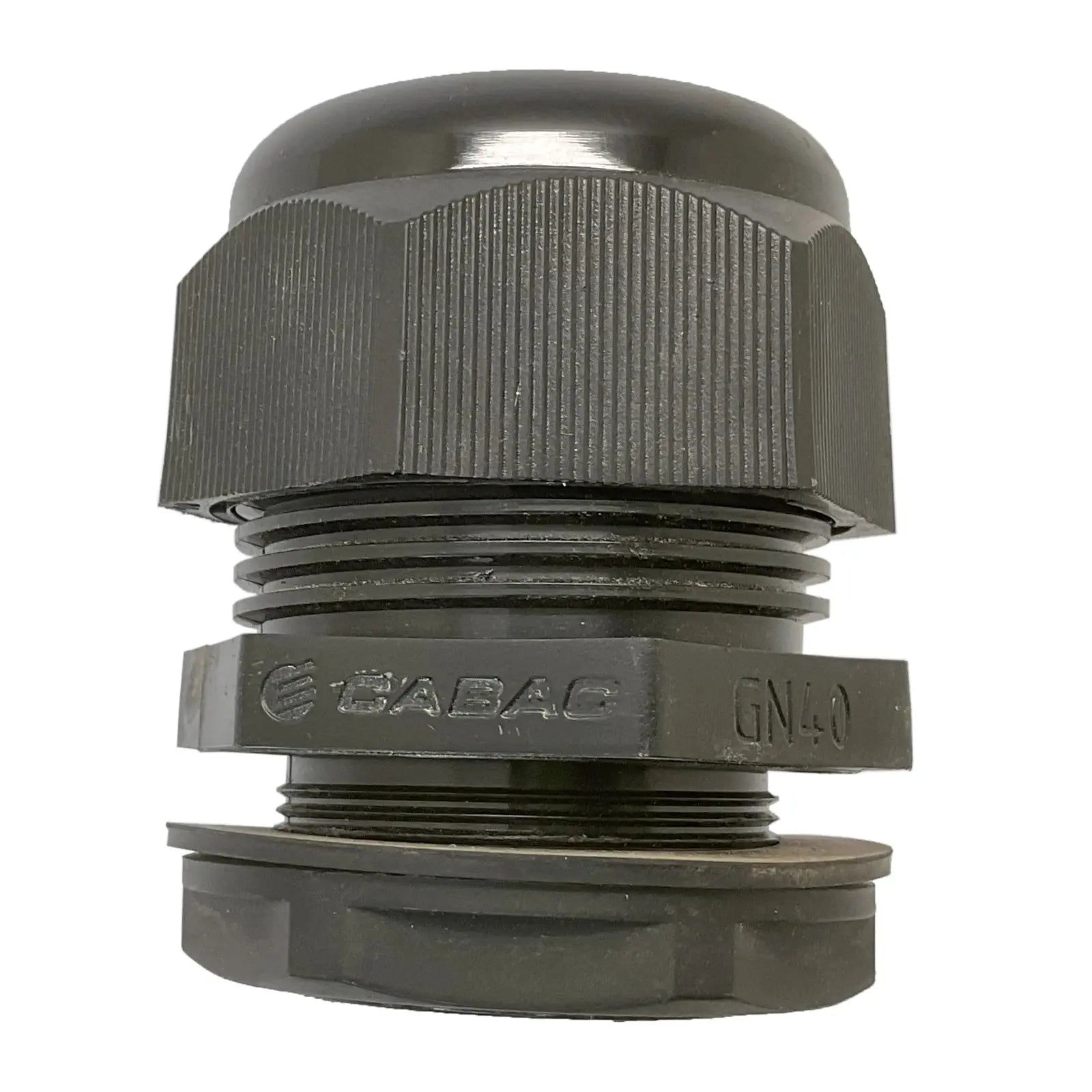CABAC Nylon Cable Gland (Polyamide 6) Connector 40mm Black GN40 | Buy!