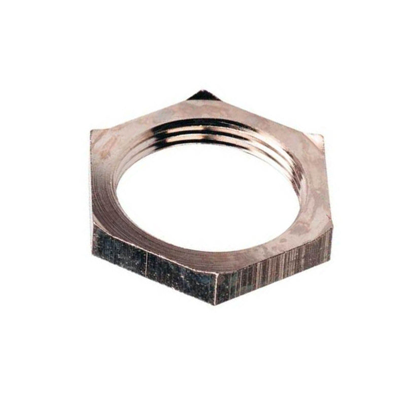 CABAC Lock Nut Brass Nickel Fitting EMC 20mm LNM20EMC