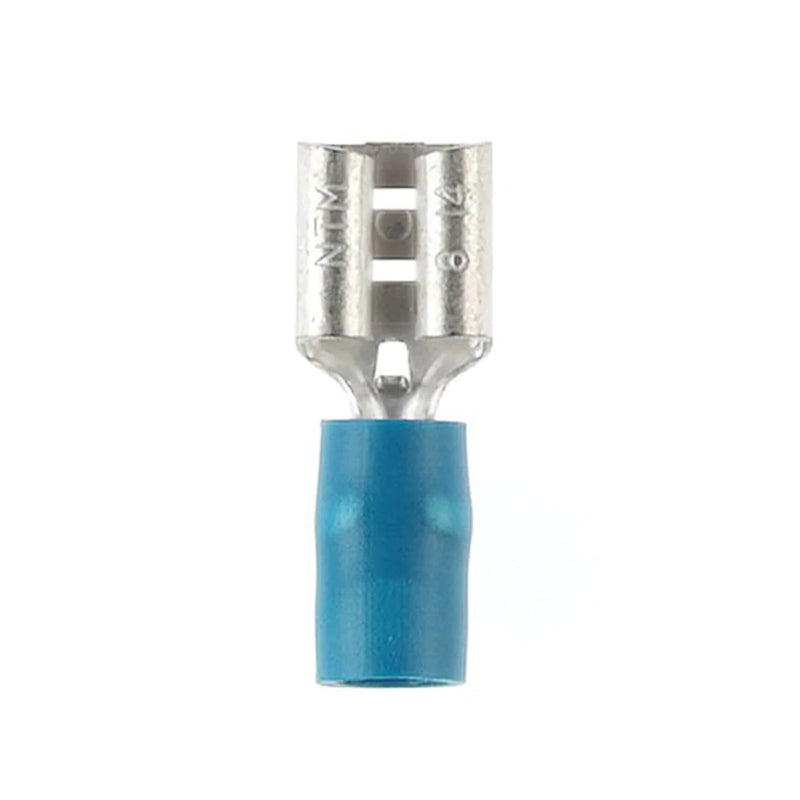 CABAC Terminal Quick Connector Copper 1 to 6mm² QC2-6.4DG Blue Qty50