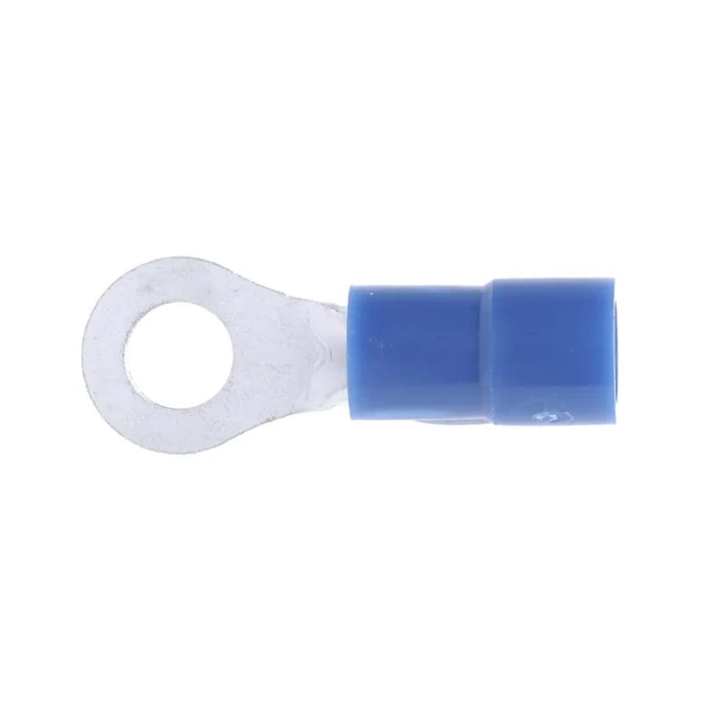 CABAC Terminal Ring Double Grip 6mm Hole 1 to 2.6 mm² Blue RT2-6DG 50