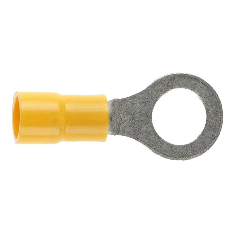 CABAC Ring Terminal 8mm Stud 415V Yellow RT5.5-8 Pack of 25