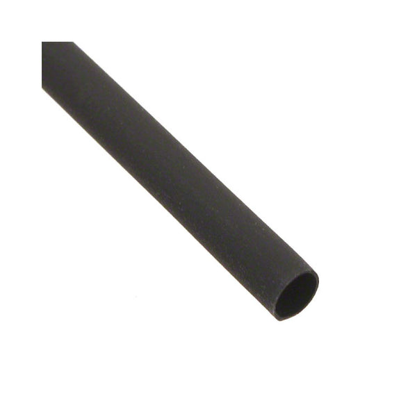 CABAC Heat Shrink Tubing Wall 0.50mm Black XLP25BK/4FT