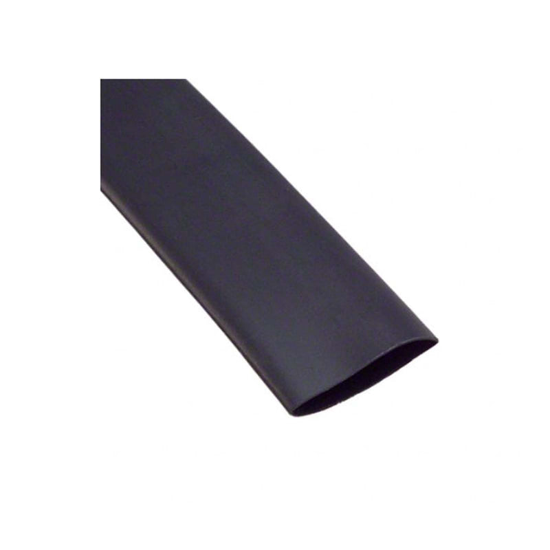 CABAC Heat Shrink Tubing Wall 0.49mm Black XLP51BK/4FT