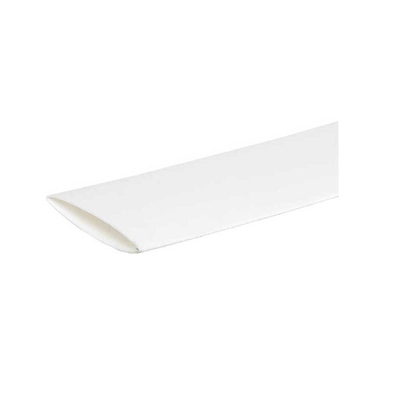 CABAC Heat Shrink Tubing Wall 0.55mm White XLP51WH/4FT