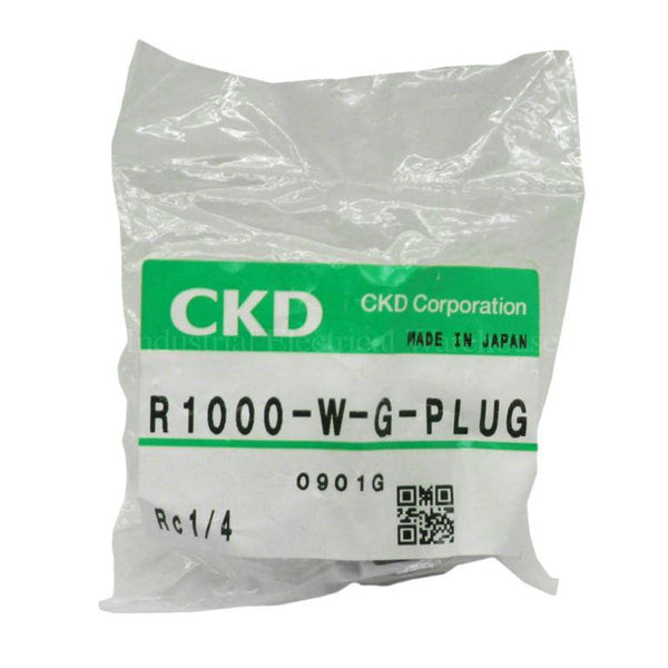 CKD Plug Rc ¼ 0901G R1000-W-G-PLUG