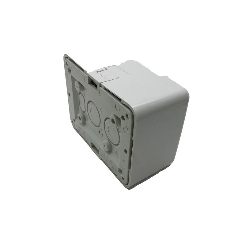 Clipsal Junction Box 500V 40A PVC 45x86x58mm White 554C-WE