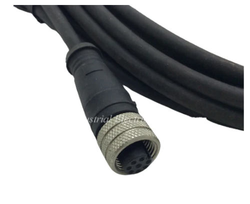 Cable 8 Pin Screwed Plug M12 2m Long