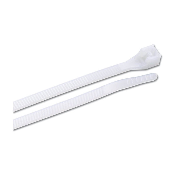 Calterm Cable Tie Nylon 280mm x 4.8mm White Neutral TIE280NT 100