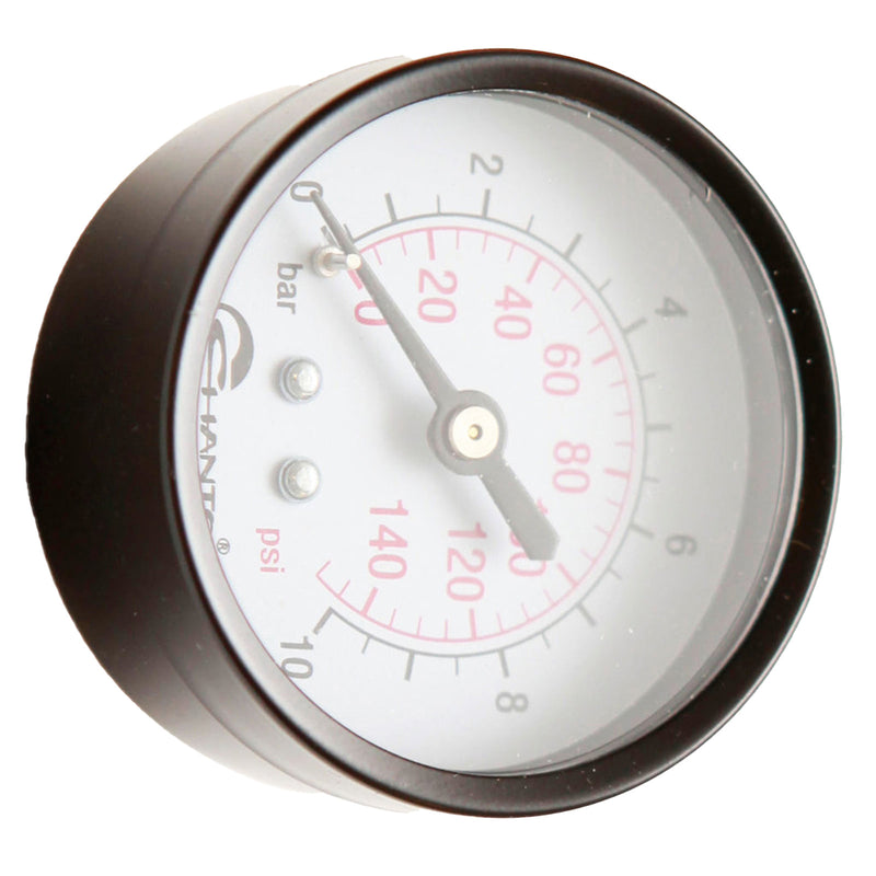 Chanto Dial Pressure Gauge Rear Entry 0-140 psi 0-10 bar 42mm Face UAR03018