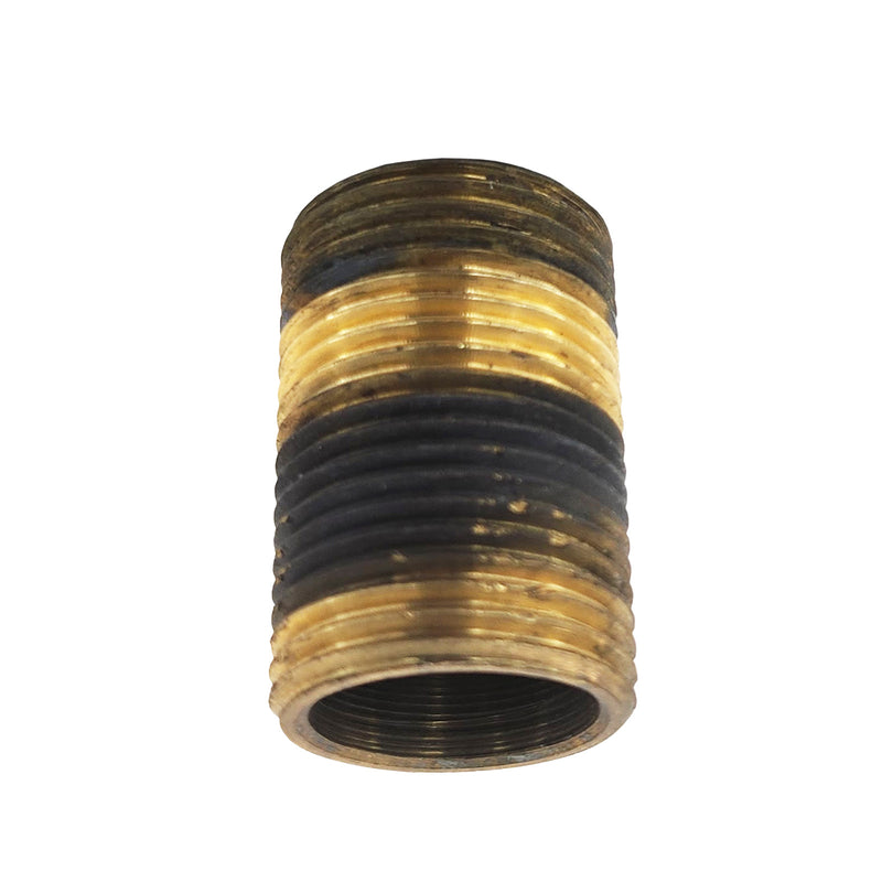 Clipsal Steel Couplings Cable Management Machined Brass 20mm Brass Nipple 1243/20