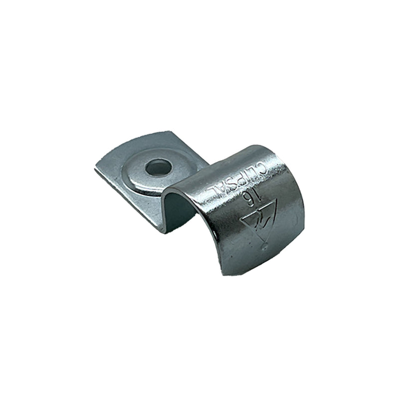 Clipsal Conduit Half Saddle 16mm Zinc Plated 180/16