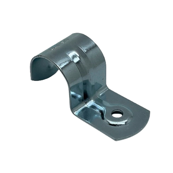 Clipsal Half Saddle Zinc Plated Metal 25mm 180/25