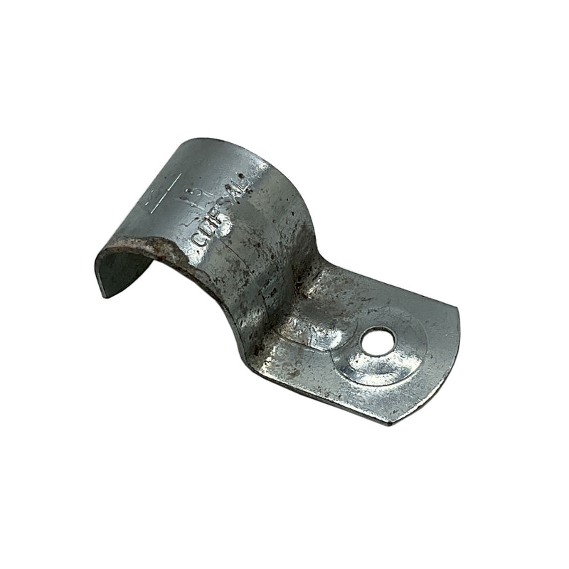 Clipsal Conduit Half Saddle 25mm Zinc Plated with Fixing Nail 180N25