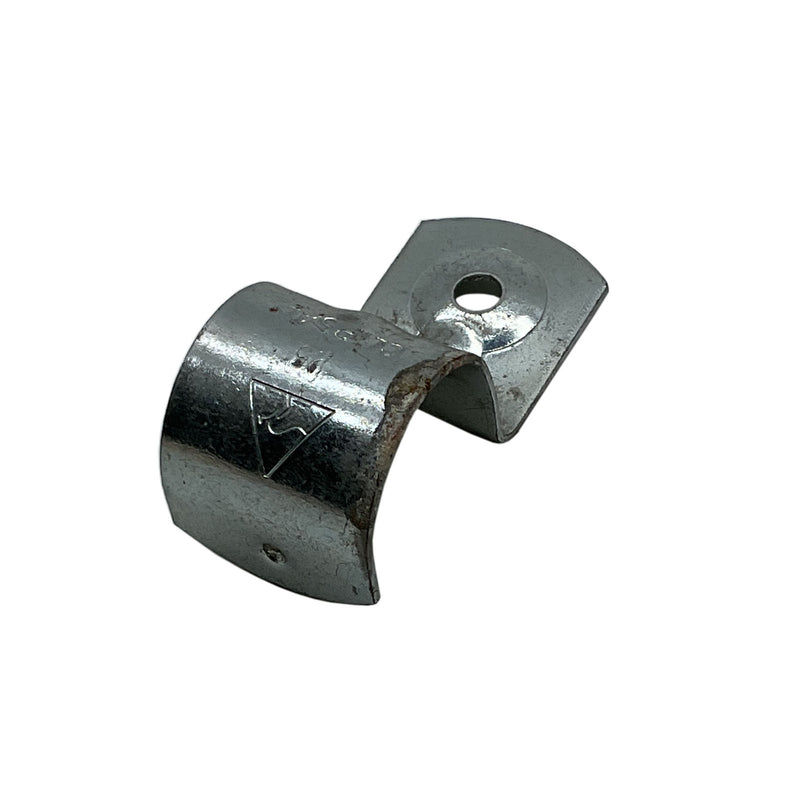 Clipsal Conduit Half Saddle 25mm Zinc Plated with Fixing Nail 180N25