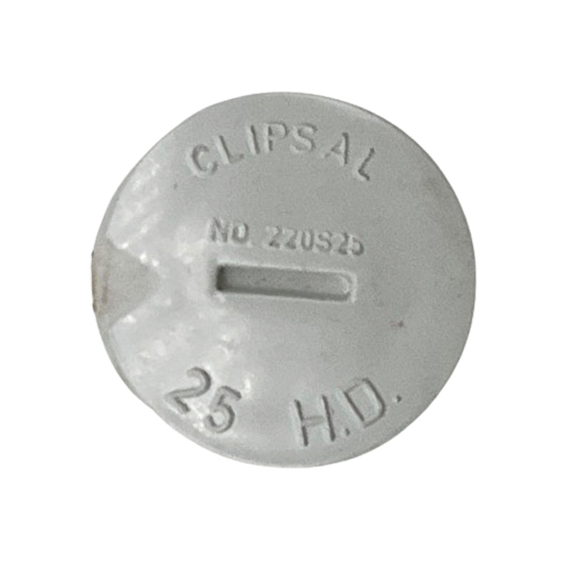 Clipsal Conduit Plug Screwed 25mm PVC 220S25