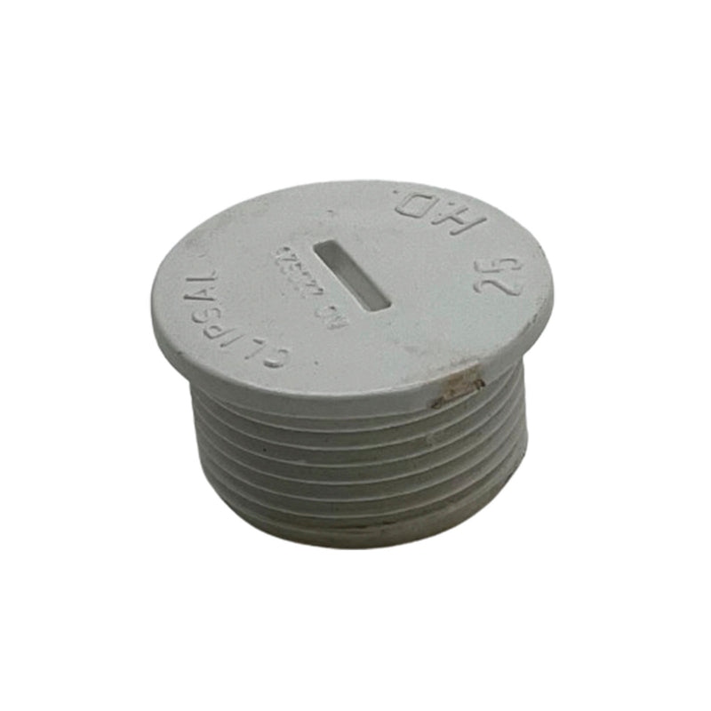 Clipsal Conduit Plug Screwed 25mm PVC 220S25